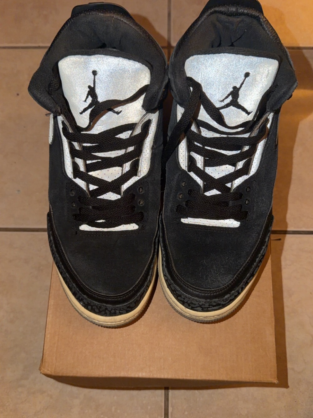 Air Jordan 3 Retro Tinker SP 'Black Cement' Size 10